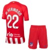 Maglia ufficiale Atlético Madrid M.Hermoso 22 Casa 2023-24 per Bambino